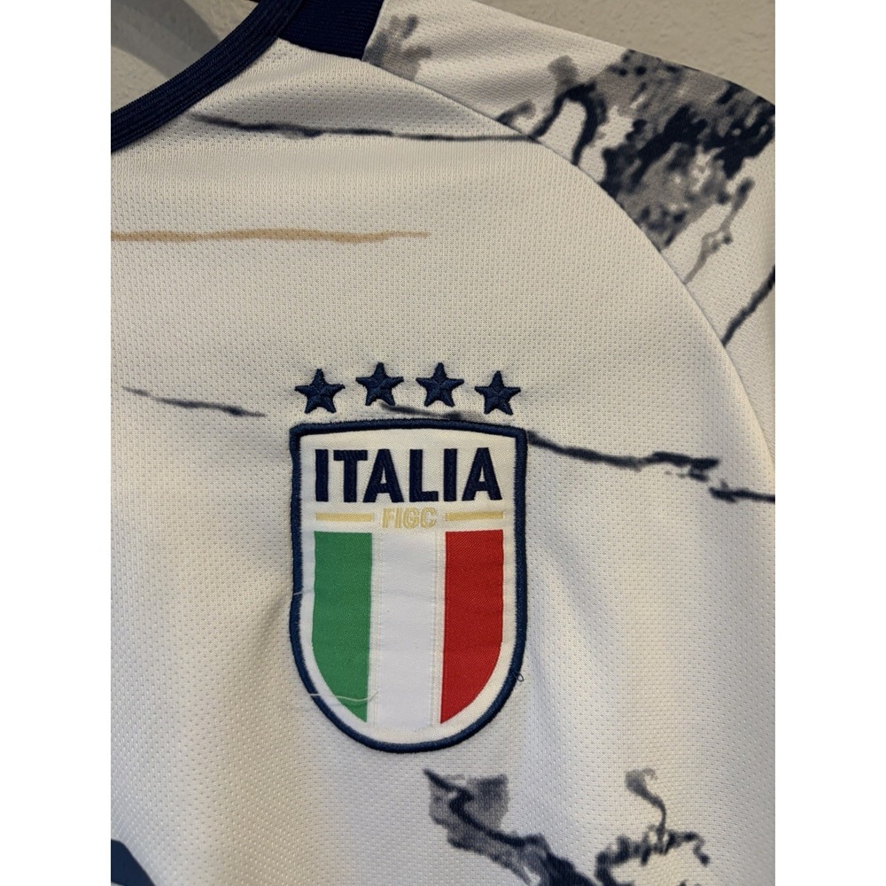 ITALY 2023/2024 AWAY FOOTBALL SHIRT‎ JERSEY ADIDAS L #19 Casa Blanca - Picture 2 of 8